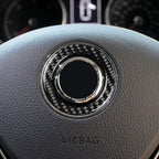 Car Carbon Fiber Steering Wheel Ring Decorative Sticker for Volkswagen, Steering Wheel Ring