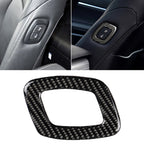 Car Carbon Fiber Seat Adjustment Decorative Sticker for Toyota Eighth Generation Camry 2018-2019, Left Drive, Seat Adjustment Seat Adjustment