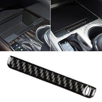 Car Carbon Fiber Storage Box Groove Decorative Sticker for Toyota Eighth Generation Camry 2018-2019, Left Drive, Storage Box Groove Storage Box Groove