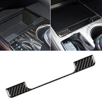 Car Carbon Fiber Storage Box Frame Decorative Sticker for Toyota Eighth Generation Camry 2018-2019, Storage Box Frame Storage Box Frame