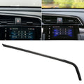 Car Carbon Fiber Central Control Air Outlet Upper Decorative Sticker for Honda Tenth Generation Civic 2016-2019, Left Drive, Central Control Air Outlet Upper Central Control Air Outlet Upper