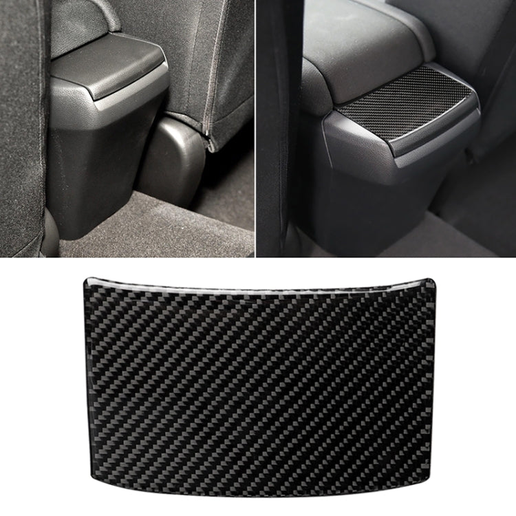 Car Carbon Fiber Rear Sundries Cover Decorative Sticker for Honda Tenth Generation Civic 2016-2019, Rear Sundries Cover – Durable Build, Easy to Use Rear Sundries Cover
