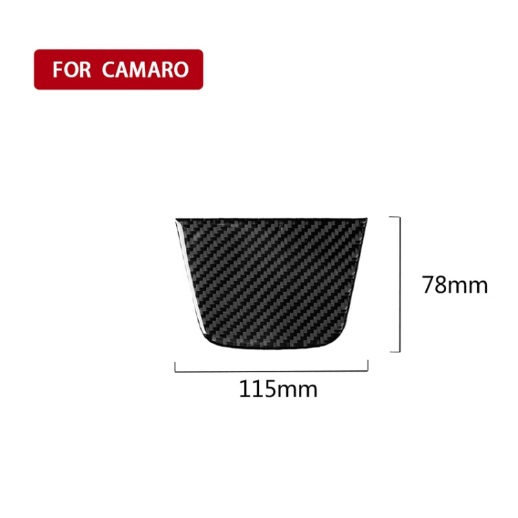 Car Carbon Fiber Dashboard Decorative Sticker for Chevrolet Camaro 2017-2019, Dashboard – Durable Build, Easy to Use