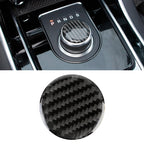 Carbon Fiber Car Gear Decorative Sticker for Jaguar F-PACE, Gear Gear
