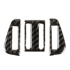 Carbon Fiber Car Air Outlet Decorative Sticker for Jaguar F-PACE, Air Outlet