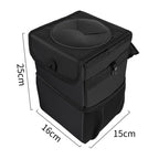 Car Back Seat Hook Garbage Can Car Storage Box, Car Storage Box