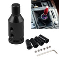 Car Threaded Shifter Gear Shift Knob Adapter 12 x 1.25 Black