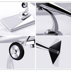 Car Interior Decoration Accessories Aircraft Model Ornaments Propeller Rotating Solar Energy Ornament