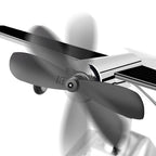 Car Interior Decoration Accessories Aircraft Model Ornaments Propeller Rotating Solar Energy Ornament