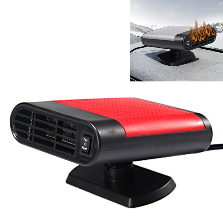 Car Heater Hot Cool Fan Windscreen Window Demister Defroster DC 24V, Ordinary Version, DC 24V, Ordinary Version (Red) DC 24V, Ordinary Version (Red) Red
