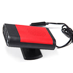 Car Heater Hot Cool Fan Windscreen Window Demister Defroster DC 24V, Ordinary Version, DC 24V, Ordinary Version (Red)
