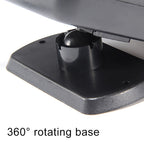 Car Heater Hot Cool Fan Windscreen Window Demister Defroster DC 24V, Ordinary Version, DC 24V, Ordinary Version (Red)