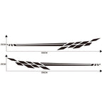 Car Styling Plaid Series PVC Sticker Auto Decorative Sticker, D-373 – Durable Build, Easy to Use