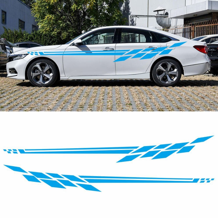 Car Styling Plaid Series PVC Sticker Auto Decorative Sticker, D-373 – Durable Build, Easy to Use D-373 Blue