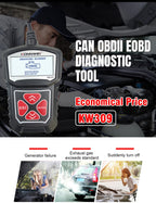 KONNWEI KW309 V309 V310 MS309 Code Reader OBD2 Scanner Diagnostic Tool, KW309