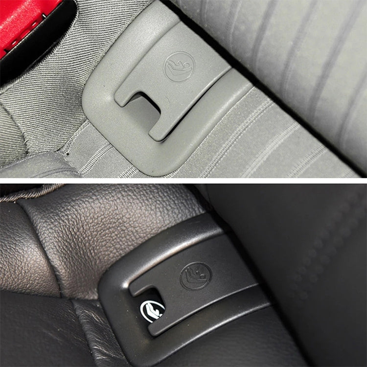 Car Rear Children Seat Isofix Cover for Audi A6 2013-2018 – Durable Build, Easy to Use, For Audi A6 2013-2018 (Black), For Audi A6 2013-2018(Grey)