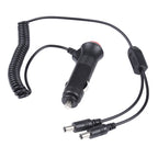 12-24V Car Cigarette Lighter Switch Plug to DC5.5x2.1mm Charger Spring Power Cable, Switch Plug