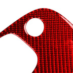 3 in 1 Carbon Fiber Car Gear Panel Sticker Kits A for Chevrolet Corvette C5 1998-2004, Left Drive, Gear Panel Sticker Kits A