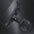 Car Dashboard Tablet Holder PVC Suction Cup Windshield Bracket + Tray, PVC Suction Cup + Tray