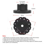 For Thrustmaster TXT300 T500TS Gaming Steering Wheel Connection Adapter, For Thrustmaster TXT300 (Black), For Thrustmaster TXT300 (Red)