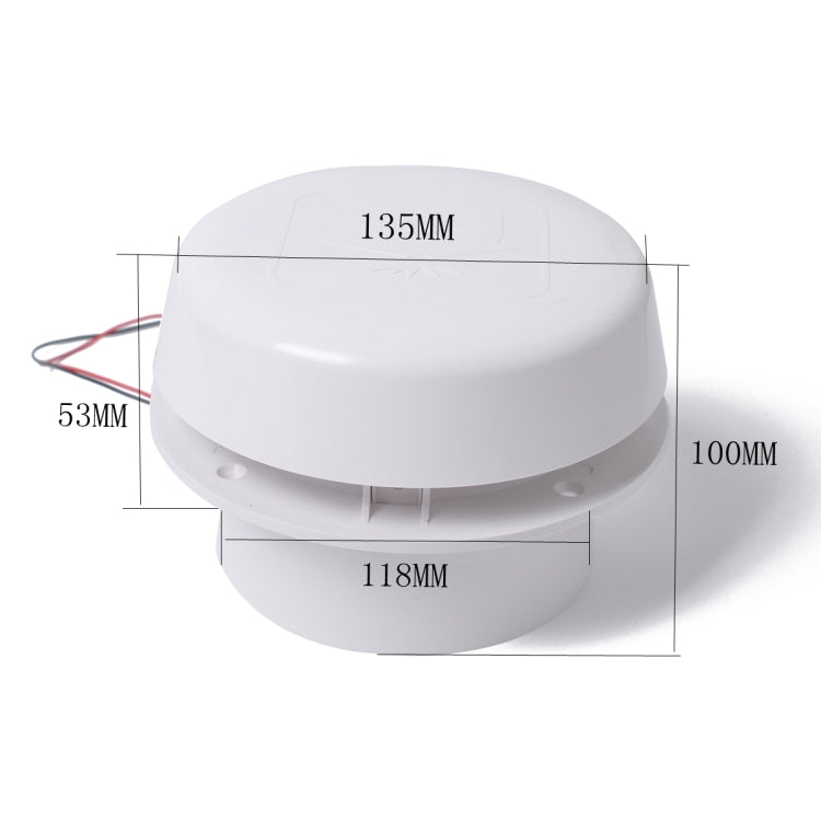 Mushroom Shape 12V White Volt RV Roof Mute Air Vent Fan Camper Travel Trailer, A0673