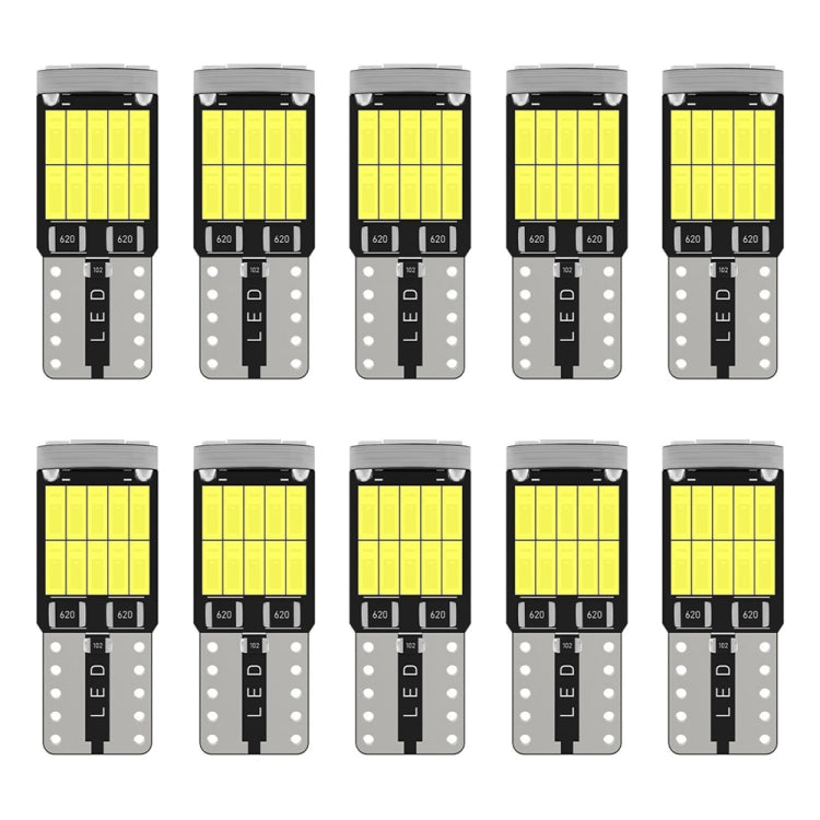 10pcs T10 4014-26SMD Car Bright Lights LED Clearance Light Lamp Reading Light White Light