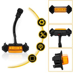 For Toyota Tacoma TRD 2016-2019 3 in 1 Car LED Front Grille Warning Lights, Daytime Running Lights & Wide Lights, 3 in 1