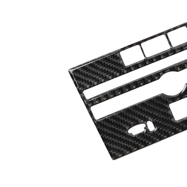Car Carbon Fiber CD Console Panel Decorative Sticker for Infiniti Q50 / Q60 2014-2020, CD Console Panel (B)
