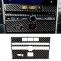 Car Carbon Fiber CD Console Panel Decorative Sticker for Infiniti Q50 / Q60 2014-2020, CD Console Panel (B) CD Console Panel (B)