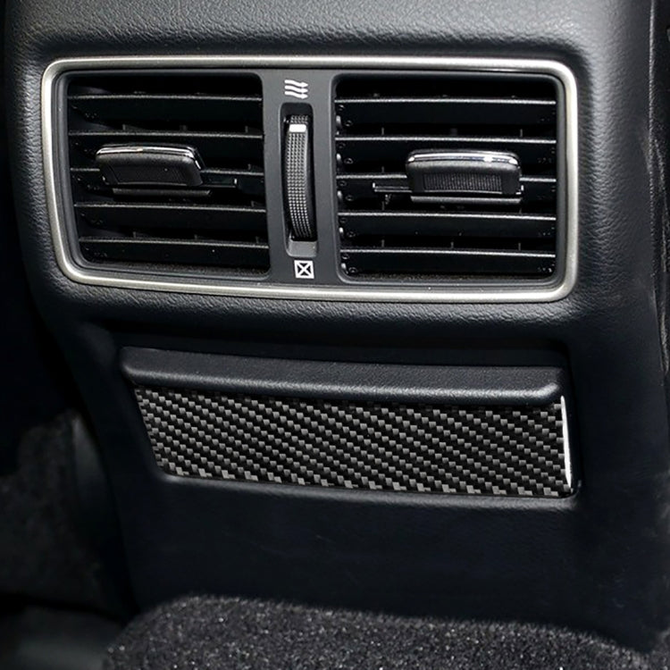 Car Carbon Fiber Rear Seat Ashtray Panel Decorative Sticker for Infiniti Q50 / Q60 2014-2020, Rear Seat Ashtray Panel – Durable Build, Easy to Use