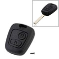 2 PCS Car 307 Mouth Remote Control Key Case Cover for PSA Peugeot Citroen, For PSA Peugeot Citroen For PSA Peugeot Citroen