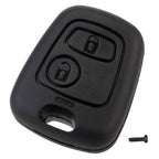 2 PCS Car 307 Mouth Remote Control Key Case Cover for PSA Peugeot Citroen, For PSA Peugeot Citroen