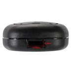 2 PCS Car 307 Mouth Remote Control Key Case Cover for PSA Peugeot Citroen, For PSA Peugeot Citroen