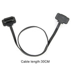 16PIN Car OBD Diagnostic Extended Cable OBD2 Male to Female Cable, Cable Length: 30cm, 30cm – Durable Build, Easy to Use