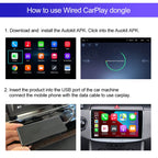 Car Navigation for Android / Apple Carplay Wireless Bluetooth Module Auto Smart Phone USB Carplay Adapter, CPC200-Autokit
