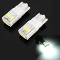 2 PCS T10 DC12V / 1W / 6000K / 80LM 6LEDs SMD-3030 Car Clearance Light, 6LEDs 6LEDs