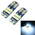 2 PCS T10 DC12 / 1W 9LEDs SMD-3030 Car Clearance Light, 9LEDs (White Light), 9LEDs (Yellow Light), 9LEDs (Ice Blue Light), 9LEDs (Blue Light), 9LEDs (Pink Light) 9LEDs (White Light) White Light