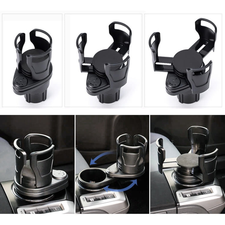 Multi-functional Car Auto Universal Cup Holder Drink Holder, Black – Durable Build, Easy to Use