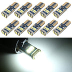 10 PCS T10 DC12V / 1.7W / 6000K / 110LM 9LEDs SMD-4014 Car Clearance Light, with Decoder, 10pcs DC12V / 1.7W / 6000K / 110LM 10pcs DC12V 1.7W 6000K 110LM