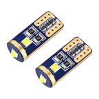 2 PCS T10 / W5W / 168 / 194 DC12V / 1.2W / 6000K / 85LM 3LEDs SMD-3030 Car Clearance Light, 10pcs DC12V / 1.2W / 6000K / 85LM
