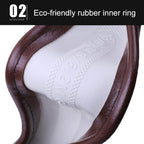 Universal Car Genuine Leather Pinhole Steering Wheel Cover, Diameter: 38cm – Wear-resistant, Leather
