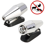 Pair Car ABS Deer Alert Sound Alarm Ultrasonic Wind Power Animal Repeller, Wind Power Animal Repeller (Black), Wind Power Animal Repeller (Black Silver)