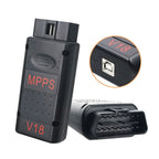 MPPS V18 Main + Tricore + Multiboot V18.12.3.8 with Breakout Tricore Cable Car Diagnostic Tool, V18 V18