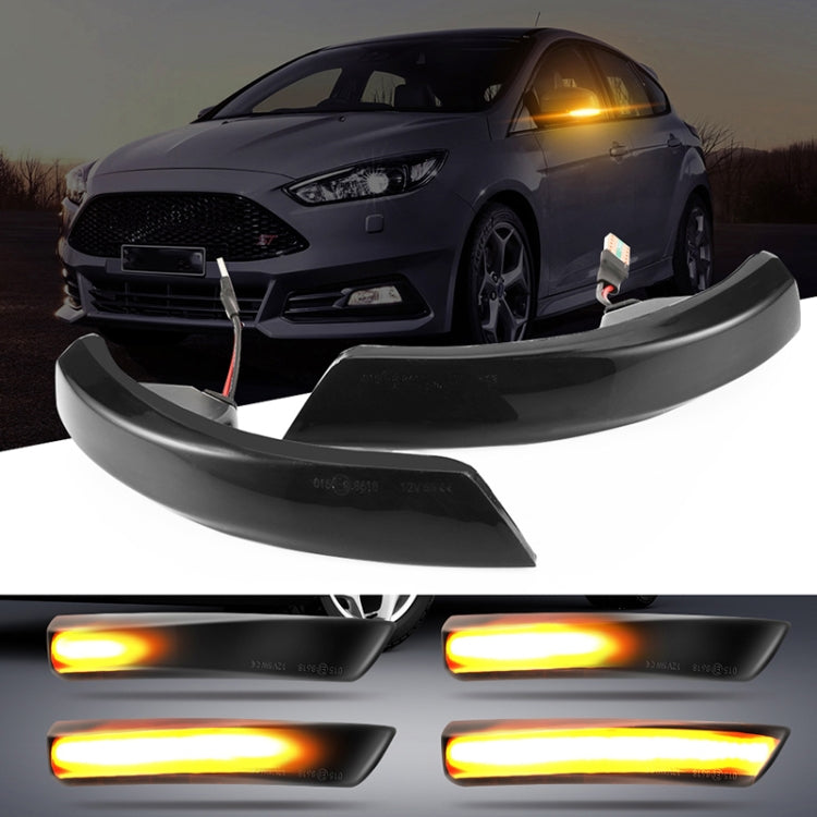 2 PCS D12V / 5W Car LED Dynamic Blinker Reversing Light Flowing Water Turn Signal Light for Ford, For Ford For Ford