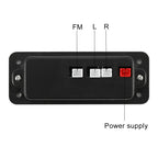 Car 5V 2x3W Audio MP3 Player Decoder Board FM Radio TF USB 3.5mm AUX, with Bluetooth and Recording Call Function, Audio MP3 Player Decoder Board