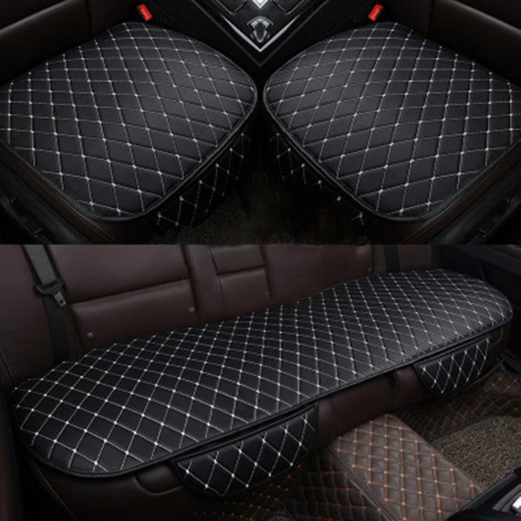 Car Seat Cushion Universal Simple Seat Cover Anti-slip Mat Auto Accessories – Durable Build, Easy to Use Black White