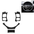 4 in 1 Car Carbon Fiber Steering Wheel Button Decorative Sticker for Lexus IS250 NX200 200t 300h, Left and Right Drive Universal, For Lexus IS250 NX200 200t 300h For Lexus IS250 NX200 200t 300h