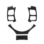 4 in 1 Car Carbon Fiber Steering Wheel Button Decorative Sticker for Lexus IS250 NX200 200t 300h, Left and Right Drive Universal, For Lexus IS250 NX200 200t 300h