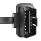 16PIN Car Ultra-thin OBD Diagnostic Extended Cable OBD2 Cable with Switch, 16PIN 3 in 1