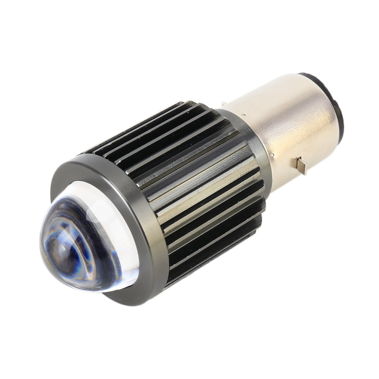 BA20D DC12-80V / 10W / 6000K / 3000K / 800LM Bicolor Motorcycle Headlights with Projector Lens, BA20D – Durable Build, Easy to Use